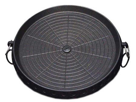 SOGA Portable Korean BBQ Butane Gas Stove Stone Grill Plate Non Stick Coated Round Online Sale