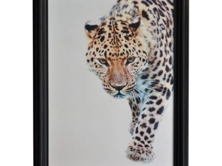 Leopard Walking Wall Art on Sale