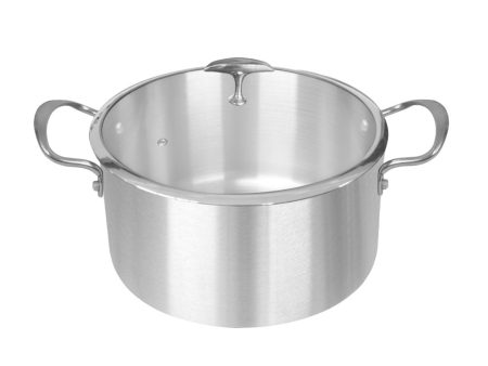 SOGA Stainless Steel Casserole With Lid Induction Cookware 26cm For Cheap