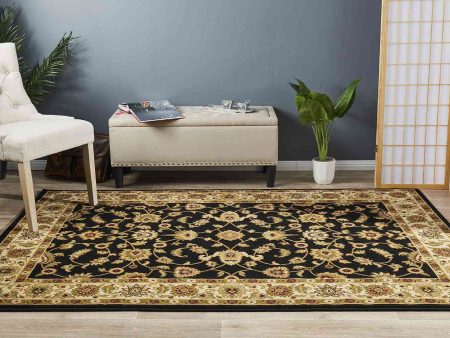 Sydney 1 Black Ivory by Rug Culture - 290X200CM - RECTANGLE For Cheap