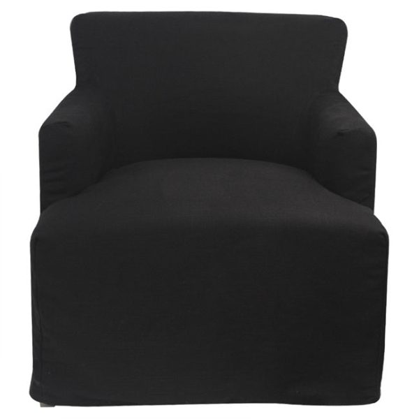 Nantucket Armchair Black with cover Cheap