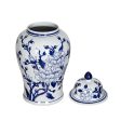 Magnolia Ginger Jar Tall 45.7cmh inspiration from Ming Dynasty Discount