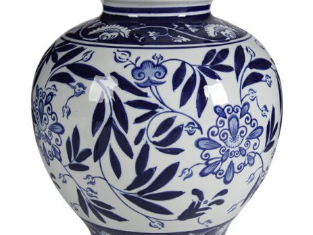 Posy Vase 23cm Beautiful floral pattern and Asian-inspired shap Supply