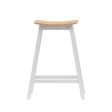 Artiss 2x Bar Stools Wooden Chairs Oak Supply