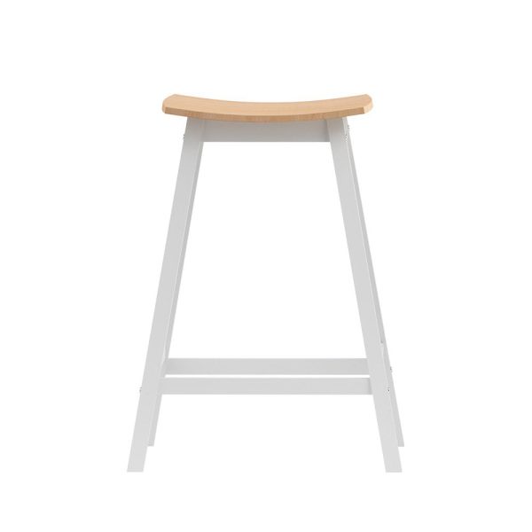 Artiss 2x Bar Stools Wooden Chairs Oak Supply