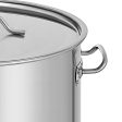 SOGA Stainless Steel Brewery Pot 50L With Beer Valve 40*40cm For Cheap