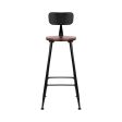 Artiss 4x Bar Stools Vintage Metal Chairs Hot on Sale