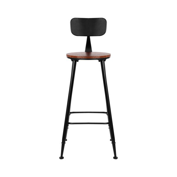 Artiss 4x Bar Stools Vintage Metal Chairs Hot on Sale