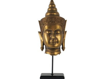 Buddha Statue Head on Stand. Simple and versatile decorative piece to change the look and feel of your home with the Buddha Statue Head Online now