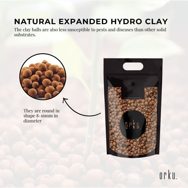 20L Hydro Clay Balls - Natural Premium Hydroponic Expanded Plant Growing Medium Discount