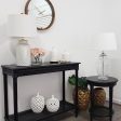 Polo Occasional Round Table Black.  Perfect for a range of interiors & rooms is this occasional side table in black Sale