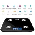 SOGA Wireless Bluetooth Digital Body Fat Scale Bathroom Health Analyser Weight Pink Fashion