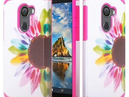 Tmobile REVVL, Alcatel A30 Plus, A30 Fierce, Alcatel Walters Case, Slim Hybrid Dual Layer [Shockproof] Cover - Vivid Sunflower Online Hot Sale