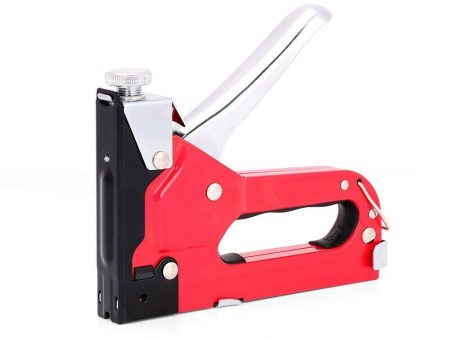 Heavy Duty Staple Gun Set 2in1 Stapler + 1500Pc Staples Tacker Hand Fastener Tool Cheap