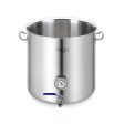 SOGA Stainless Steel 33L No Lid Brewery Pot With Beer Valve 35*35cm Fashion