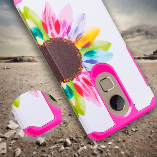 T-mobile REVVL+ Plus Case, Coolpad REVVL Plus Case, Slim Hybrid Dual Layer [Shock Resistant] Case Cover for Coolpad REVVL Plus - Vivid Sunflower Online Hot Sale