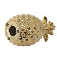 Gold Pineapple Ornament Small Discount