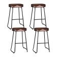 Artiss 4x Bar Stools Tractor Seat 65cm Online now