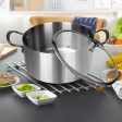 SOGA Stainless Steel Casserole With Lid Induction Cookware 28cm For Discount