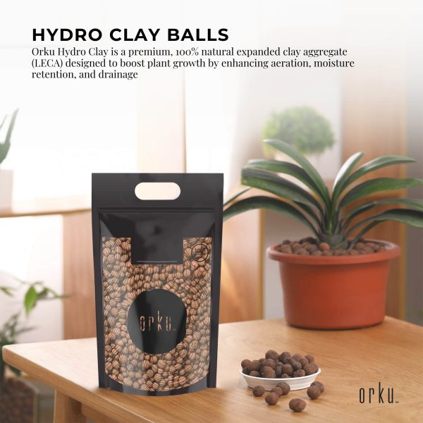 10L Hydro Clay Balls - Natural Premium Hydroponic Expanded Plant Growing Medium Fashion