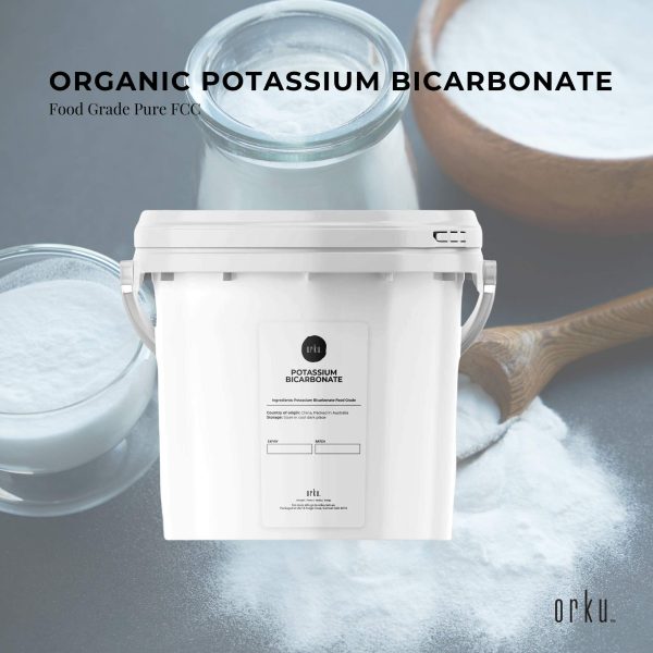 5Kg Organic Potassium Bicarbonate Powder Tub - Food Grade FCC for Brewing Baking Cheap