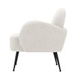 Artiss Armchair Lounge Chair Armchairs Accent Arm Chairs Sherpa Boucle White Sale