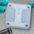 SOGA 180kg Digital Fitness Weight Bathroom Gym Body Glass LCD Electronic Scales White Cheap