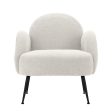 Artiss Armchair Lounge Chair Armchairs Accent Arm Chairs Sherpa Boucle White Sale