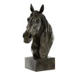 Horse Head Statue On Base Sale