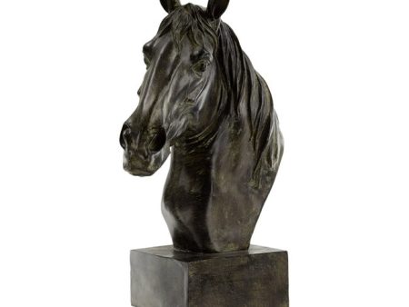 Horse Head Statue On Base Sale