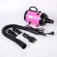 2800W Dog Dryer High Velocity Pet Dog Pet Blow Dryer Adjustable Speed 4 Nozzles For Discount