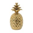 Gold Pineapple Ornament Small Discount