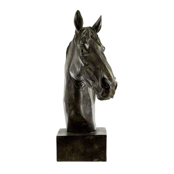 Horse Head Statue On Base Sale