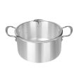 SOGA Stainless Steel Casserole With Lid Induction Cookware 32cm Online Hot Sale