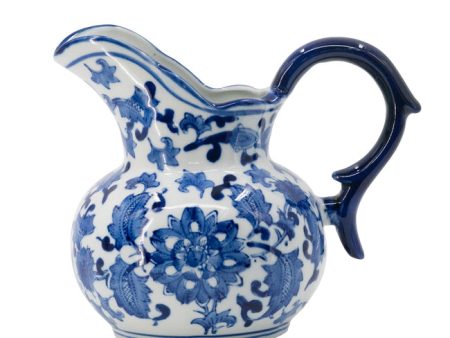 Ming Luxe Decorative Jug 20cm Intricately designed Asian theme Online