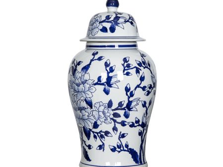 Magnolia Ginger Jar Tall 45.7cmh inspiration from Ming Dynasty Discount