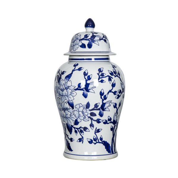 Magnolia Ginger Jar Tall 45.7cmh inspiration from Ming Dynasty Discount