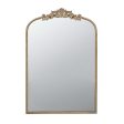 Baroque Tall Gold Wall Mirror. Modern take on baroque detailing and elegant gold framing Online now