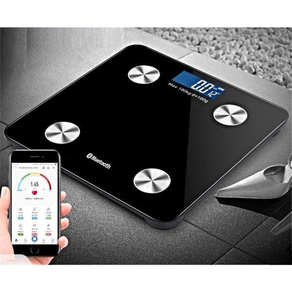 SOGA Wireless Bluetooth Digital Body Fat Scale Bathroom Health Analyser Weight Pink Fashion