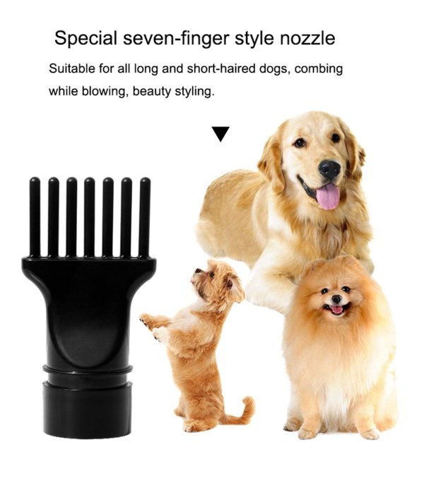 2800W Dog Dryer High Velocity Pet Dog Pet Blow Dryer Adjustable Speed 4 Nozzles For Discount