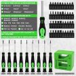 SWANLAKE 86PCS Magnetic Screwdriver Set,Includes Slotted Phillips Torx Mini Precision Screwdriver, Replaceable Screwdriver Bits and nut drivers With Sturdy tool box Online