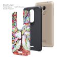 T-mobile REVVL Plus, Coolpad REVVL+ Plus Case, Slim Dual Layered Shock Resistant Hybrid Cover - Vibrant Tree Hot on Sale