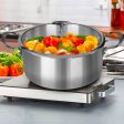 SOGA Stainless Steel Casserole With Lid Induction Cookware 30cm Cheap