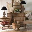 Polo Side Table Bedside w Shelf Oak Wash Fashion