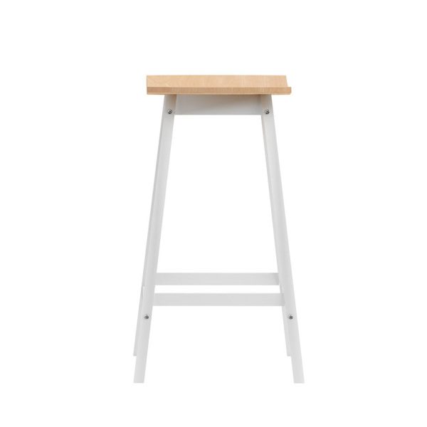 Artiss 2x Bar Stools Wooden Chairs Oak Supply