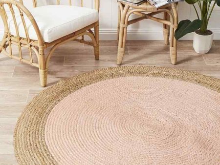 Atrium Polo Pink By Rug Culture - 150X150CM - ROUND For Sale