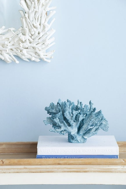 Faux Blue Coral B. Use this piece to accent your ocean-inspired decor theme Supply