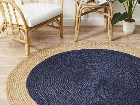 Atrium Polo Navy Round By Rug Culture - 120X120cm ROUND Sale