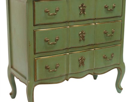 Marie Antoinette Gold accent Chest of Drawers For Cheap