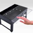 SOGA Portable Mini Folding Thick Box-type Charcoal Grill for Outdoor BBQ Camping Online now